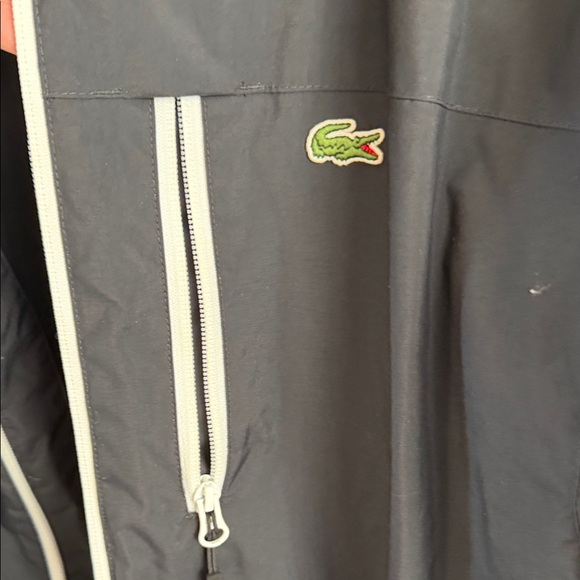 Lacoste Mens Windproof Hoody Jacket - Picture 3 of 8